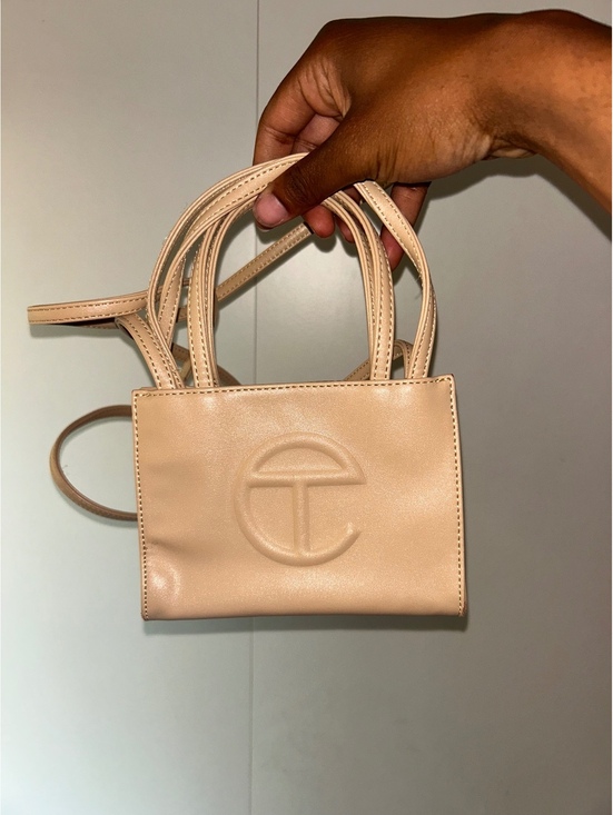 telfar Handbags - Telfar Small Shopping Bag in Beige
